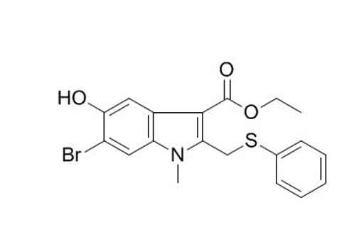 Ethyl 6-bromo-5-hydroxy-1-methyl-2-(phenylsulfanylmethyl)indole-3-carboxylate Ethyl 6-bromo-5-hydroxy-1-methyl-2-(phenylsulfanylmethyl)indole-3-carboxylate