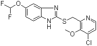 5-(Difluoromethoxy)-2-[(4-chloro-3-methoxy-2-pyridinyl) methyl] thio-1H-benzimidazole