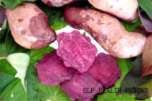 Purple sweet potato Red color